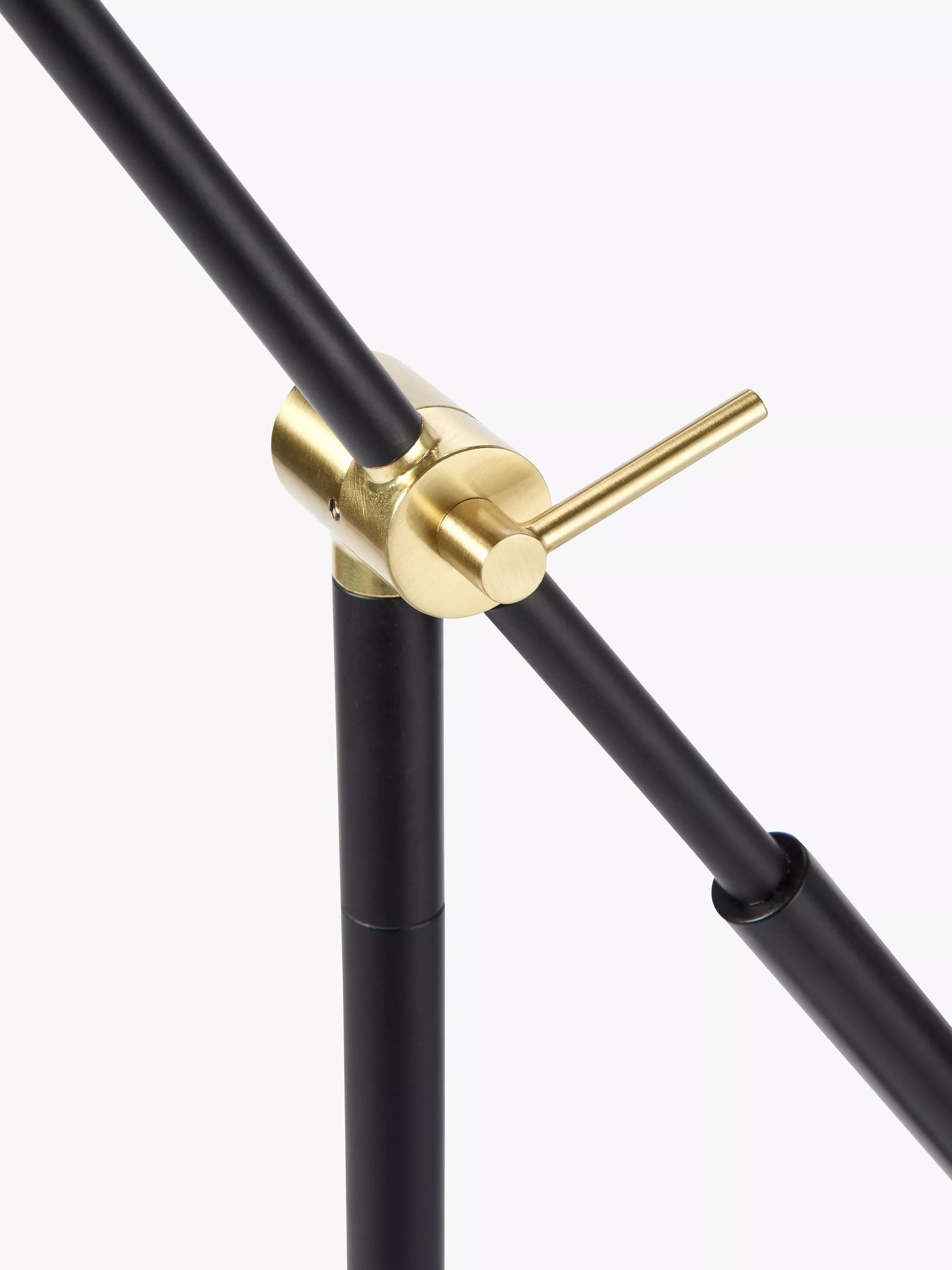 John Lewis Bureau Floor Lamp Matt Black - British product