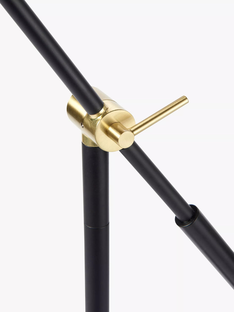 John Lewis Bureau Floor Lamp Matt Black - British product