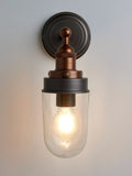 John Lewis Baldwin outdoor wall light pewter copper - British product