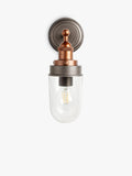 John Lewis Baldwin outdoor wall light pewter copper - British product