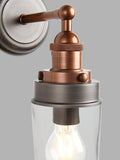 John Lewis Baldwin outdoor wall light pewter copper - British product