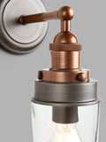 John Lewis Baldwin outdoor wall light pewter copper - British product