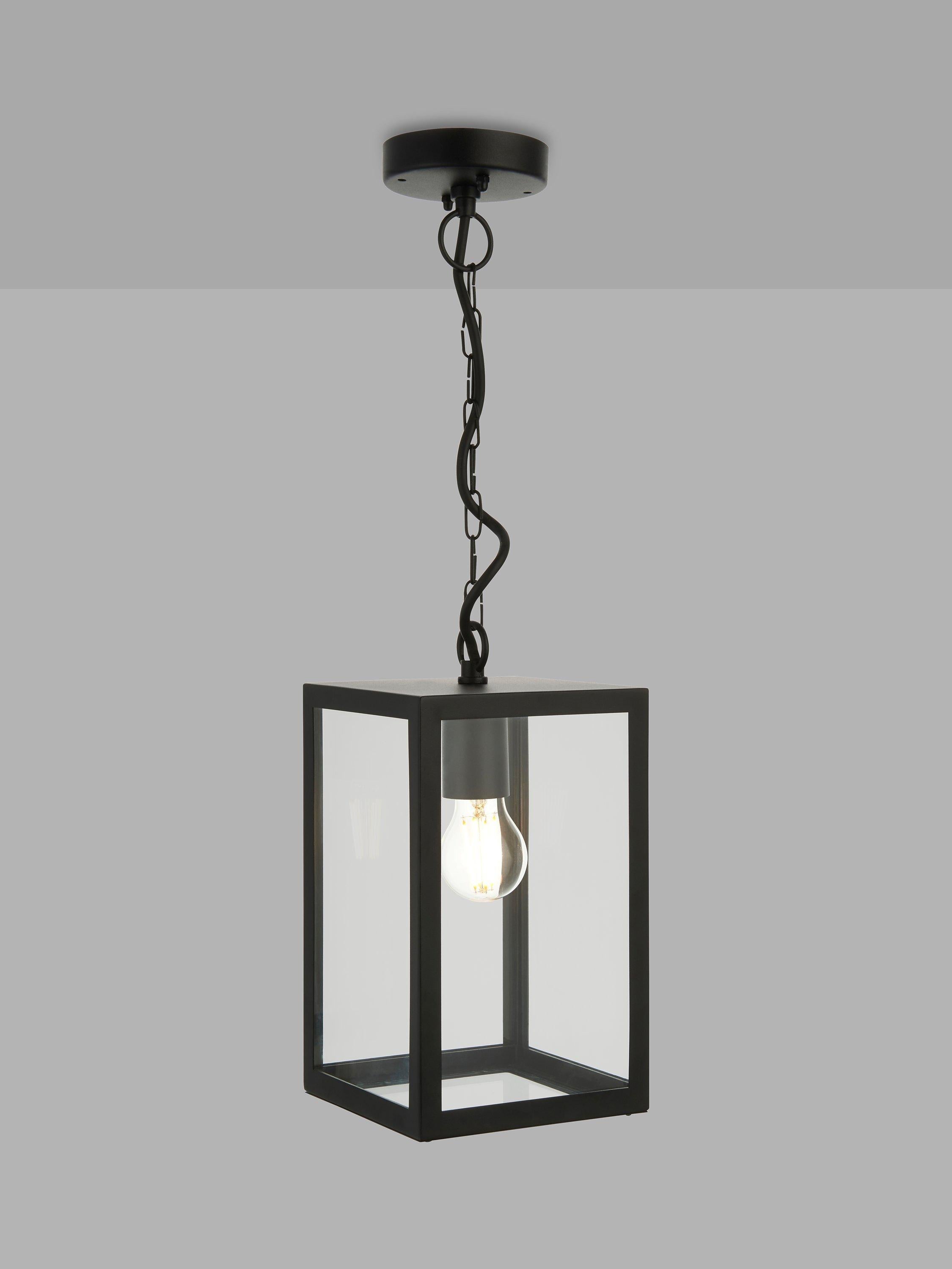 John Lewis Potter outdoor pendant light black, UK version
