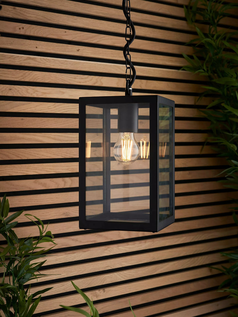 John Lewis Potter outdoor pendant light black, UK version