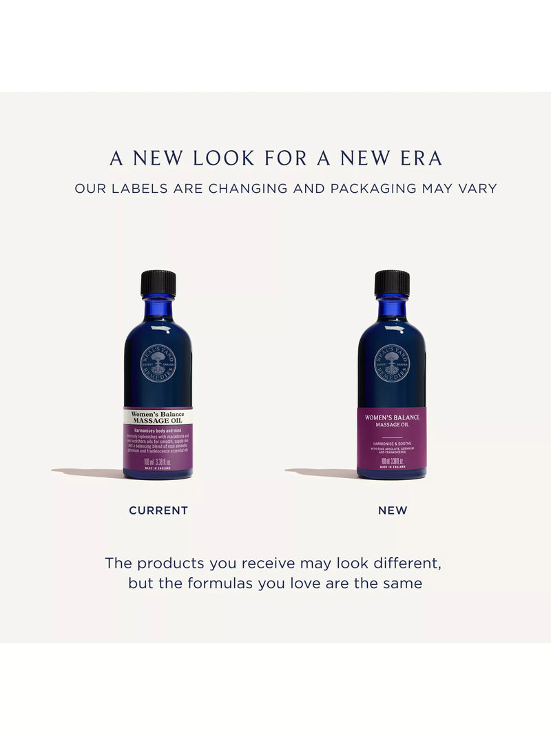 Neal's Yard Remedies Women's Balance massage oil 100ml (British brand)