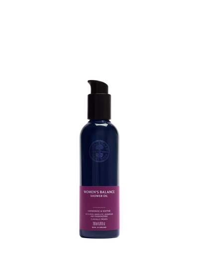 John Lewis Women's Balance Aromatherapy Shower Oil with Macadamia and Sea Buckthorn Oils 200ml- Buy online at McGrocer