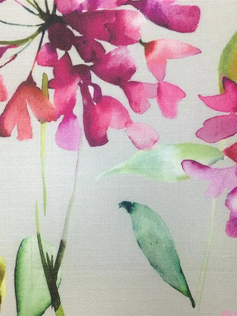 Voyage Clovelly floral furnishing fabric (British brand)