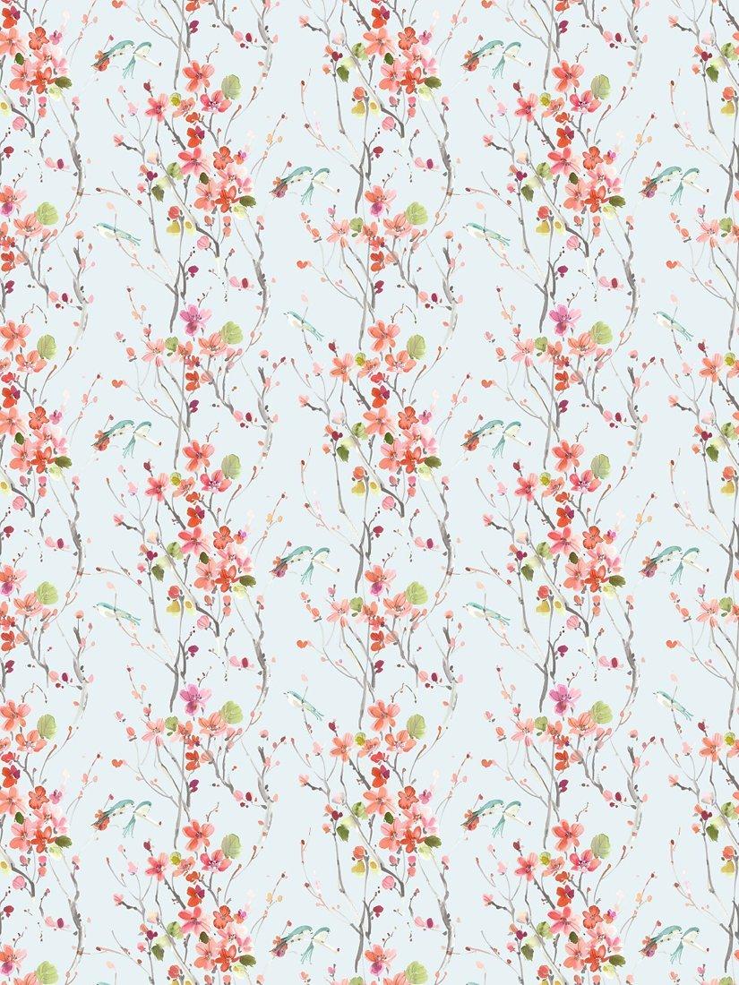 Voyage Armathwaite furnishing fabric floral design - British product