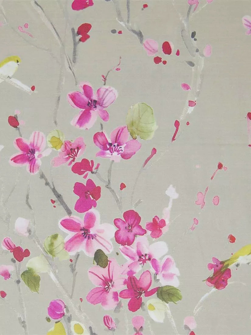 Voyage Armathwaite furnishing fabric floral design - British product