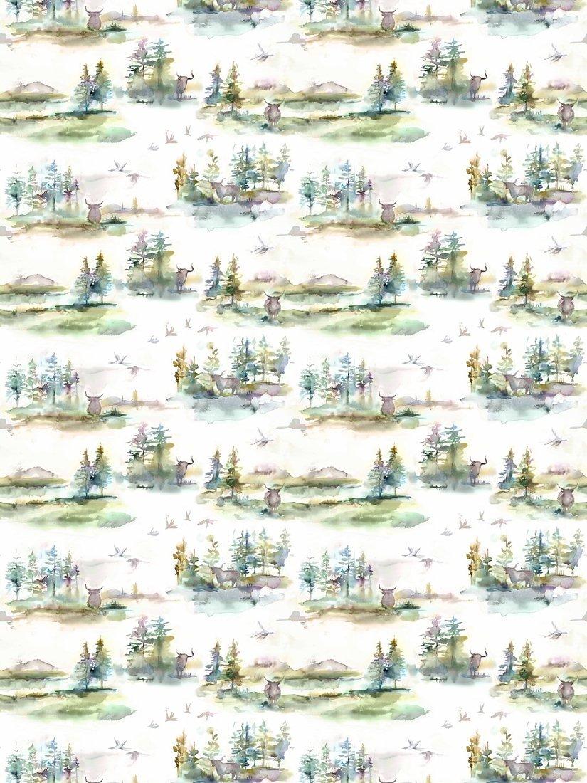 Voyage furnishing fabric Caledonian Forest - British product