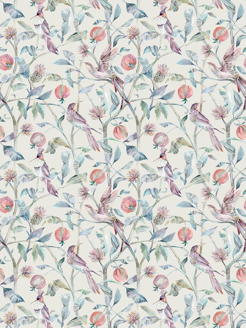 Voyage Colyford furnishing fabric with floral pattern, UK version