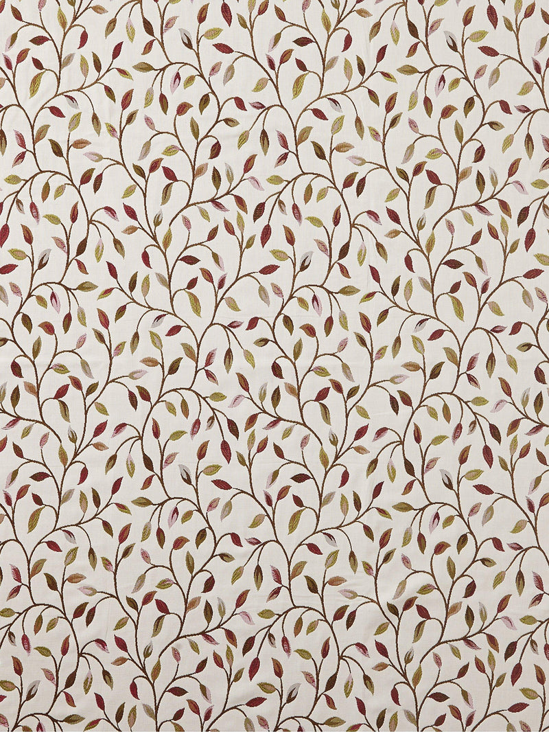 Voyage Cervino furnishing fabric with leaf and branch design, UK version