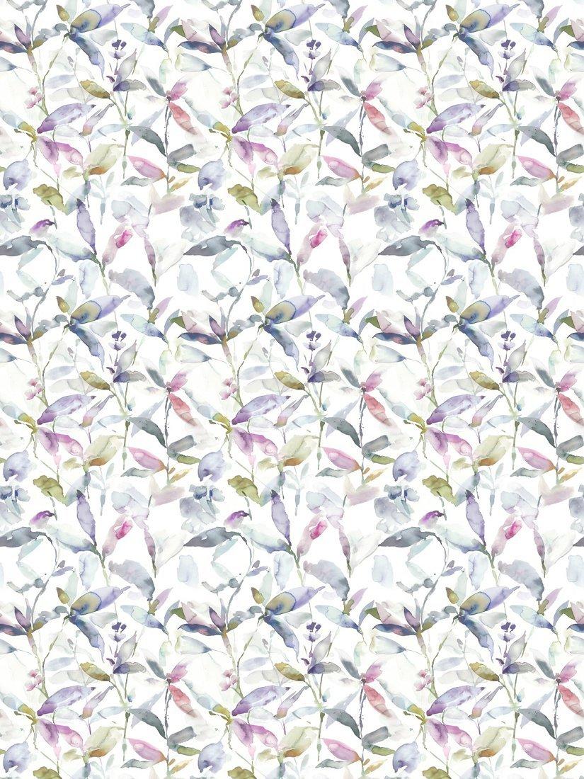 Voyage Naura furnishing fabric leaf print design, UK version