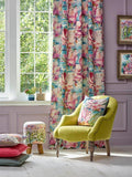 Voyage Dusky Blooms floral furnishing fabric, imported from the UK
