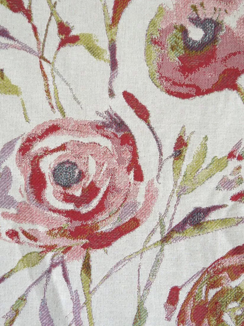 Voyage Meerwood jacquard floral furnishing fabric 140cm, imported from the UK