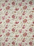 Voyage Meerwood jacquard floral furnishing fabric 140cm, imported from the UK