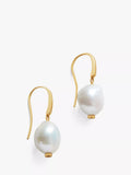 Monica Vinader Nura Keshi pearl drop earrings - British product