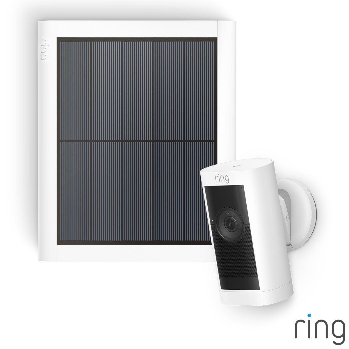 Ring Stick Up Cam Pro with Solar Panel in White GOODS Costco UK