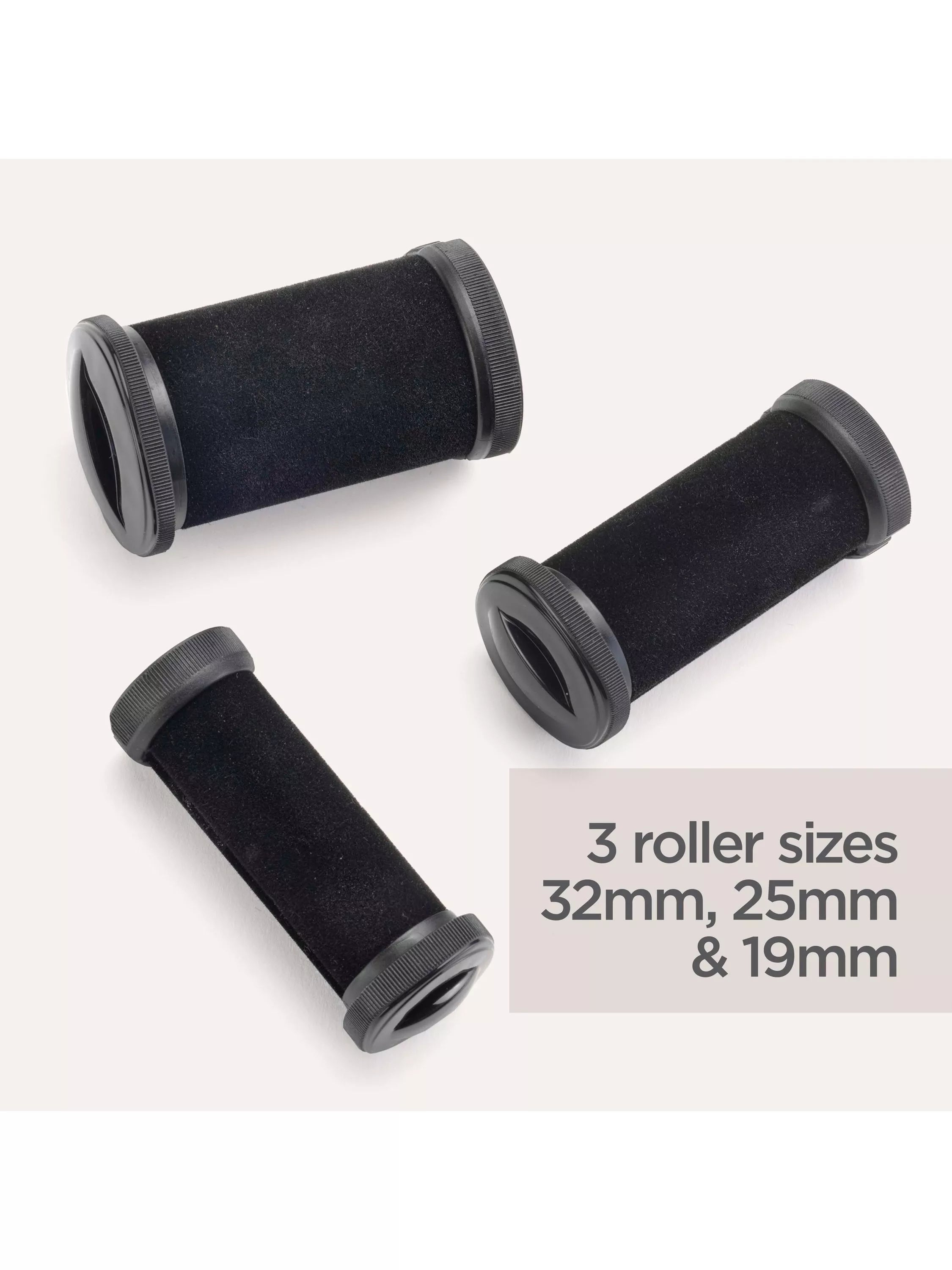 BaByliss Thermo-Ceramic Rollers black 20 rollers, UK version