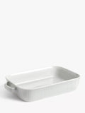 John Lewis Leckford Farm Ceramic Roaster, Grey