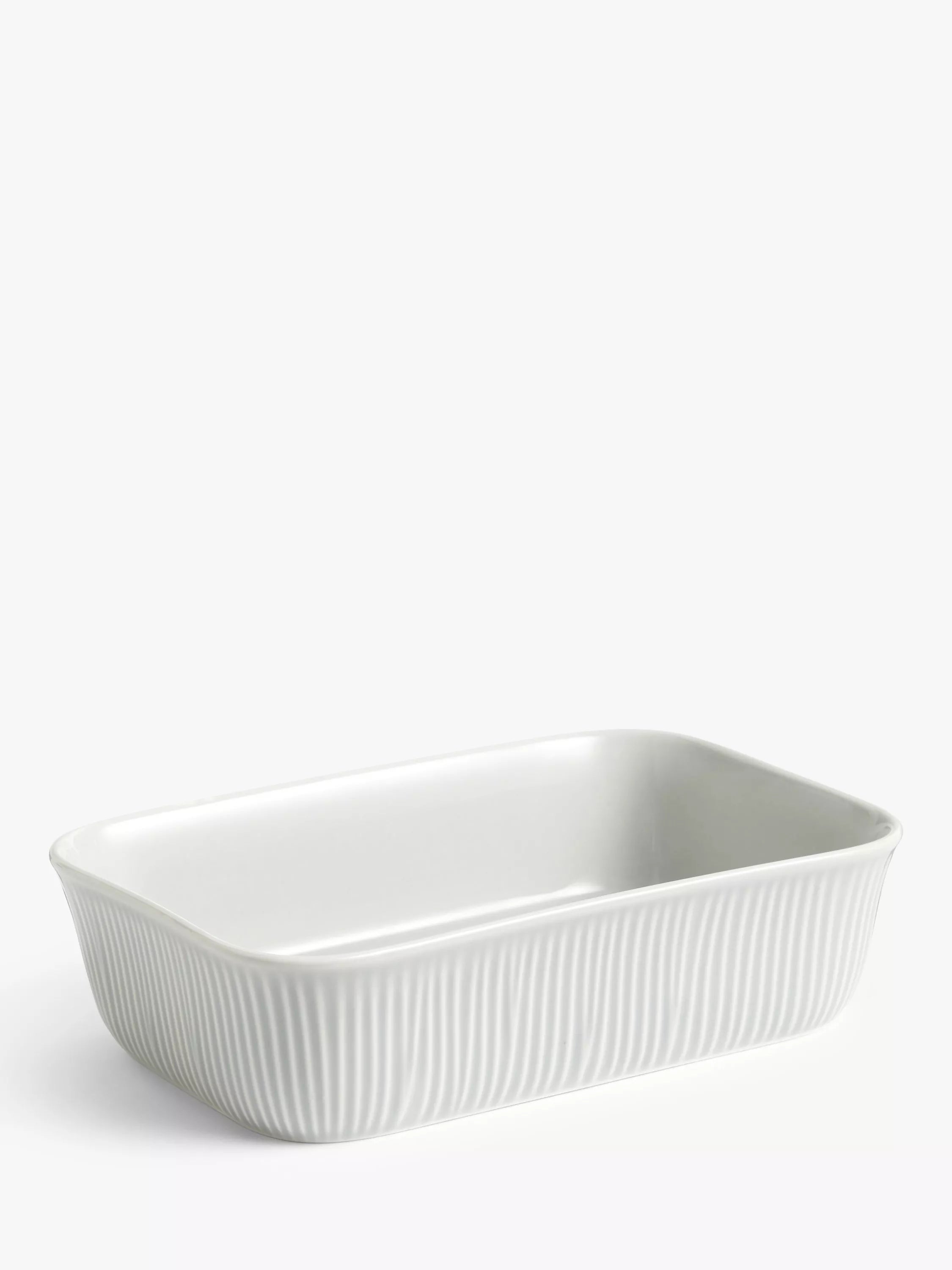 John Lewis Leckford Farm ceramic roaster 23cm grey imported from the UK
