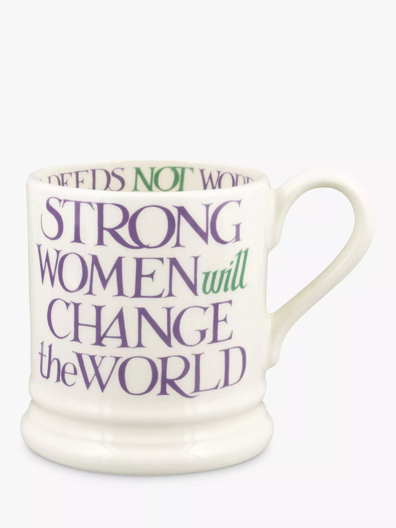 Emma Bridgewater Rainbow Toast mug 300ml cream earthenware, imported from the UK