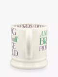 Emma Bridgewater Rainbow Toast mug 300ml cream earthenware, imported from the UK