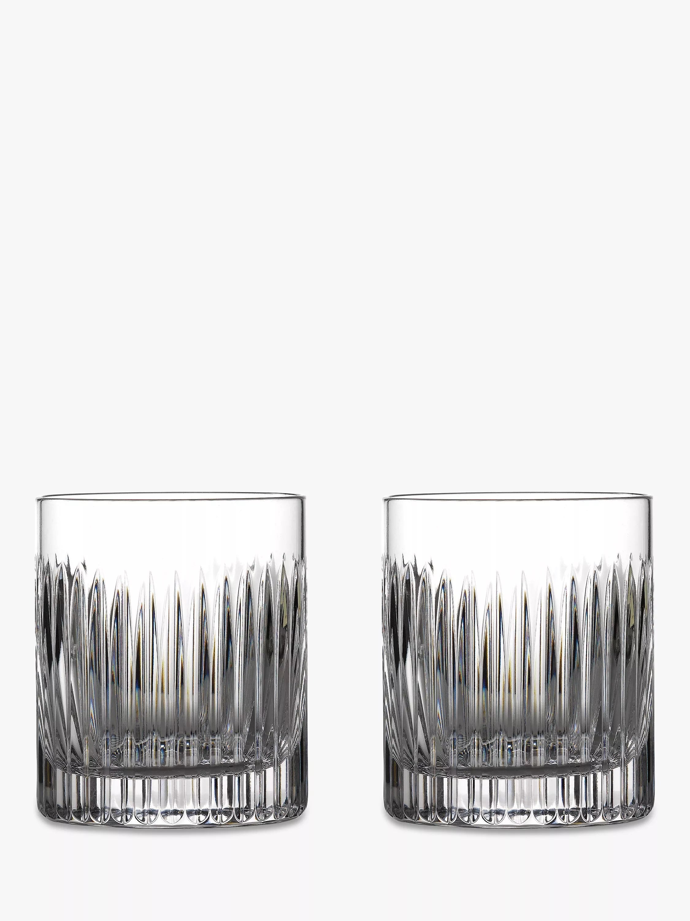 Waterford Crystal Aras cut tumblers 350ml - British product