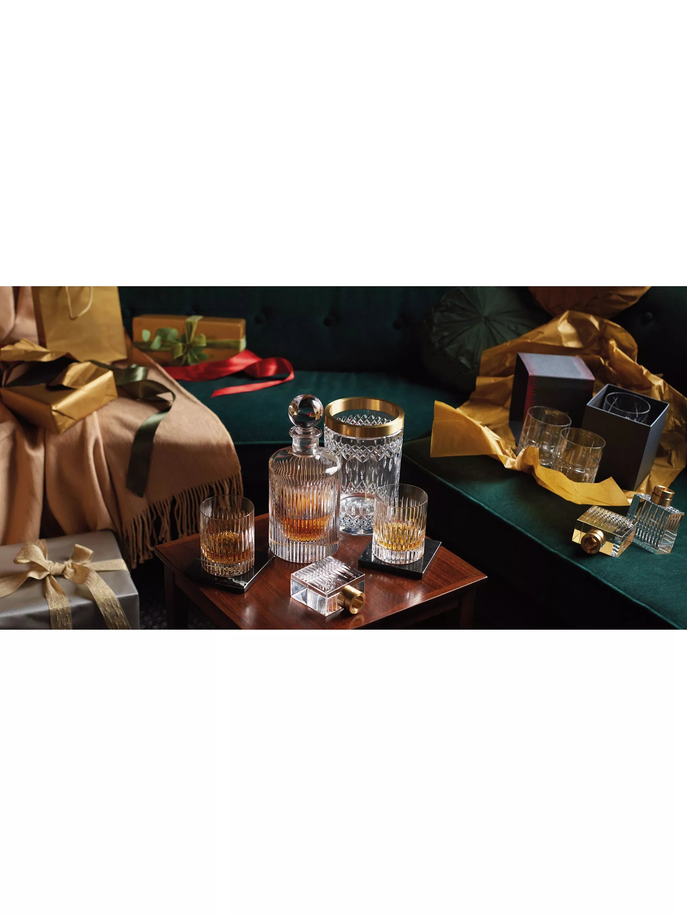 Waterford Crystal Aras cut tumblers 350ml - British product