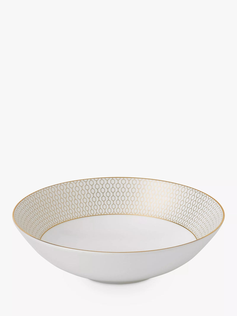 Wedgwood Gio Gold 4 piece dinnerware set white gold - British product