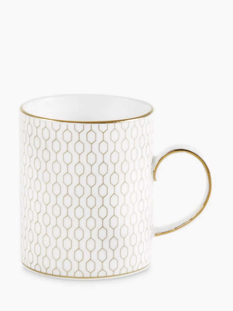 Wedgwood Gio Gold 4 piece dinnerware set white gold - British product