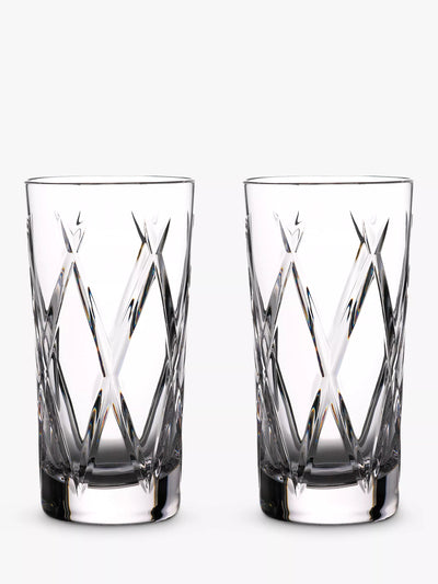 John Lewis Krystall
kuttet
høyball glass, sett av 2, 400 ml, klar - Kjøp online på McGrocer