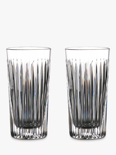 John Lewis Kuttet glass
høyball glass Sett av 2 for
gin cocktailer, 400 ml klar - Kjøp online på McGrocer