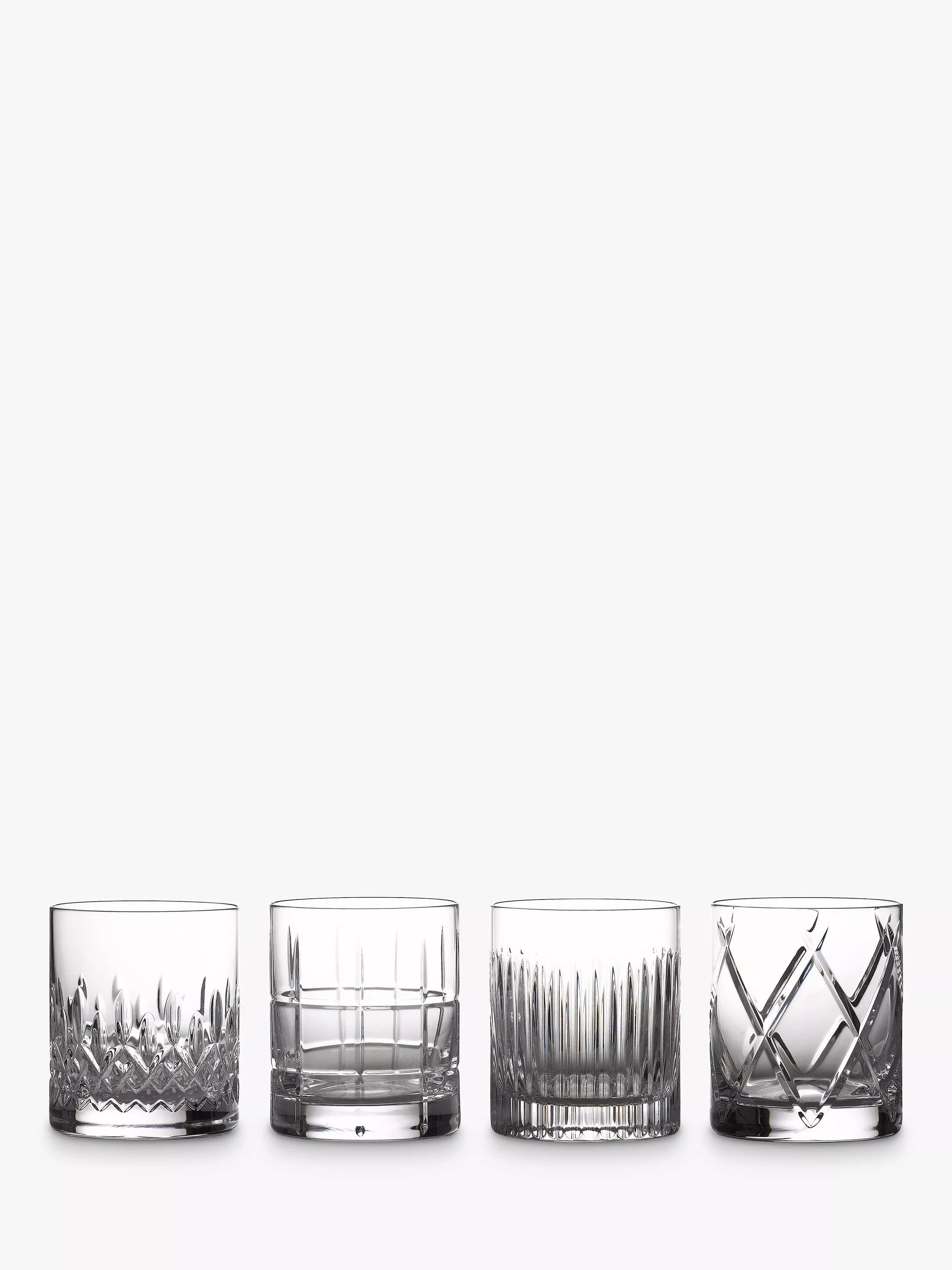 Waterford Short Stories crystal tumbler set of 4 350ml - British product
