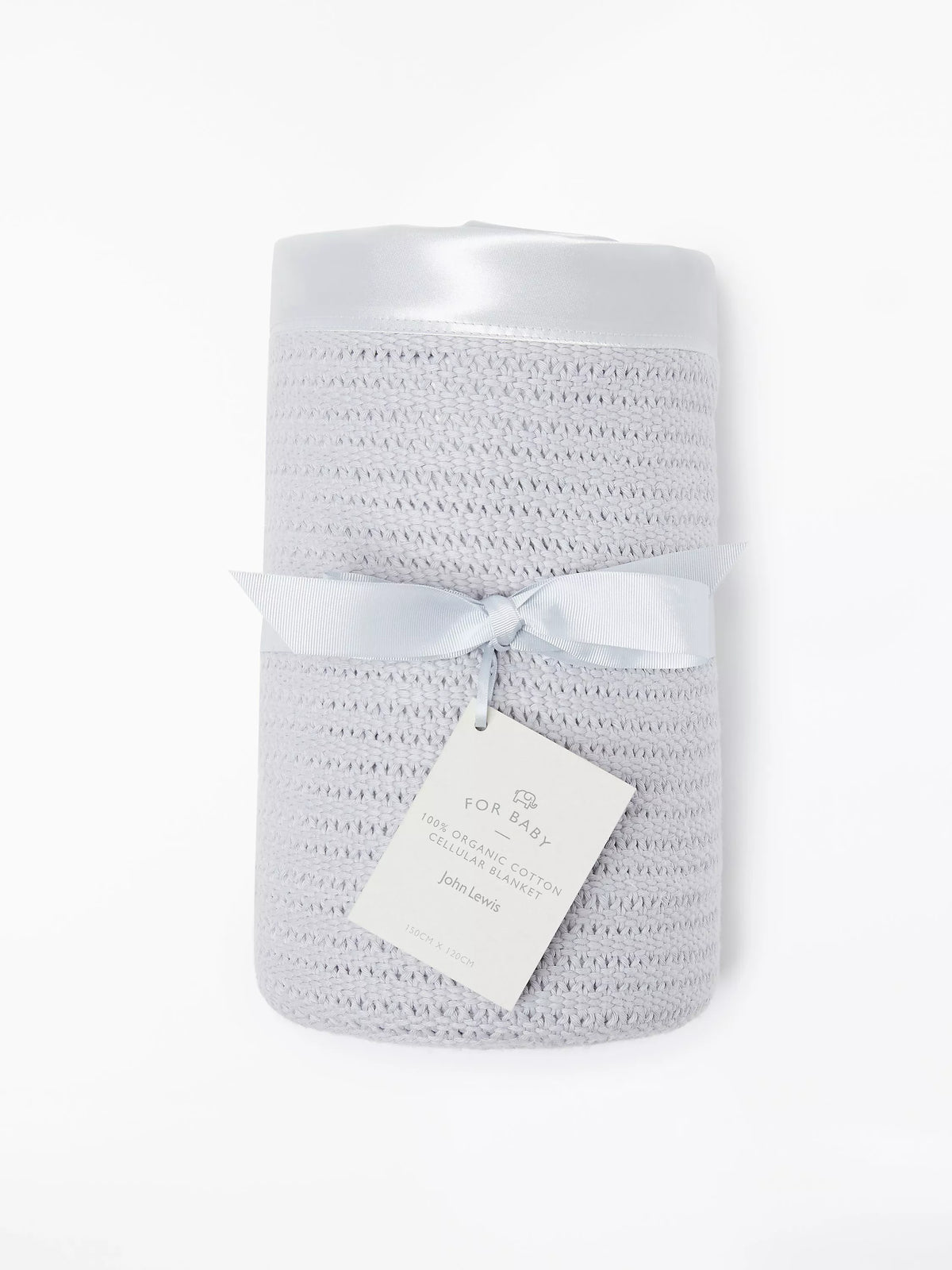John Lewis baby cellular blanket 120 x 100cm, UK version