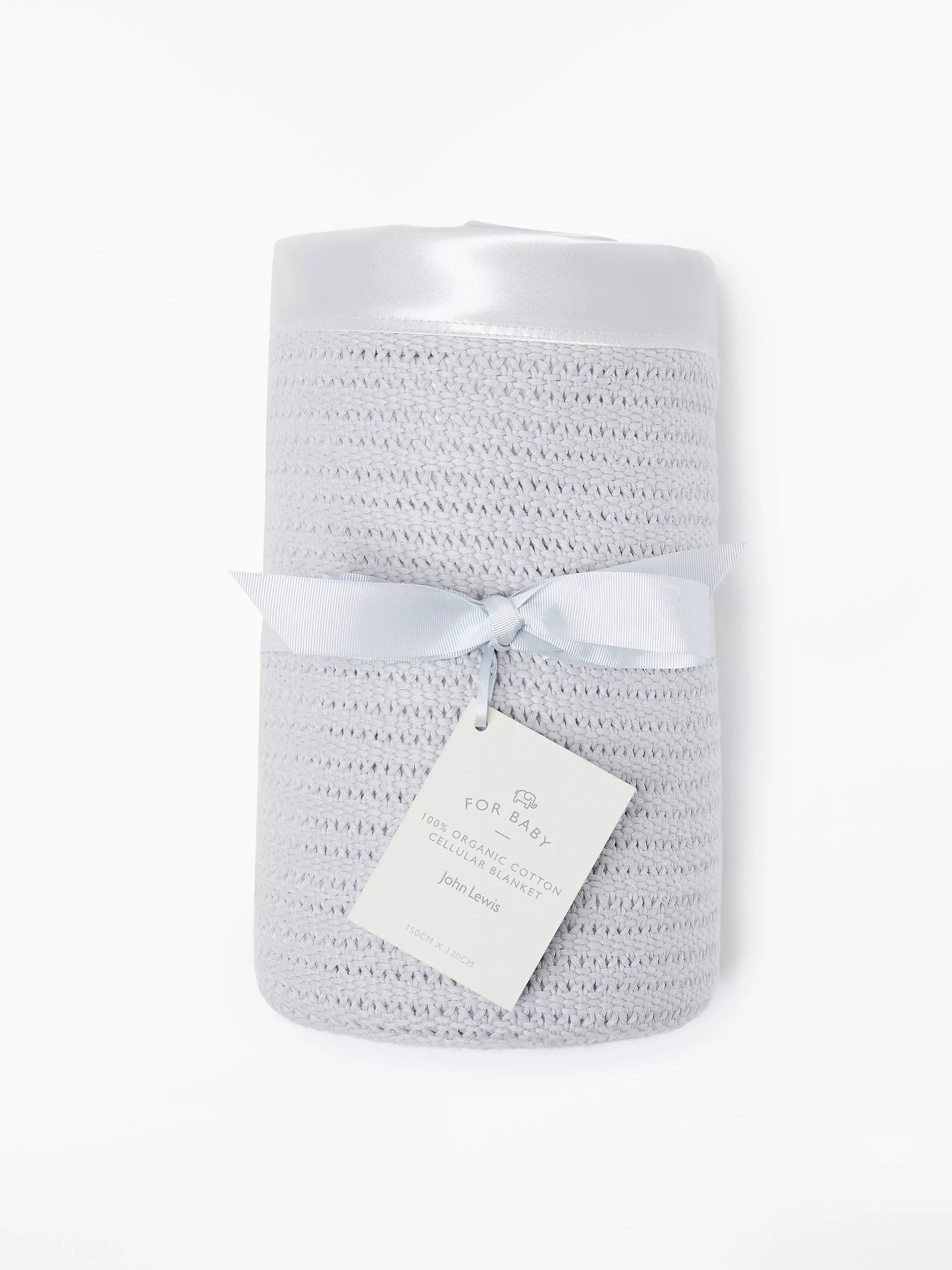 John Lewis baby cellular blanket 120 x 100cm, UK version