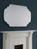 Laura Ashley Rochelle bevelled glass wall mirror 72x100cm (British brand)