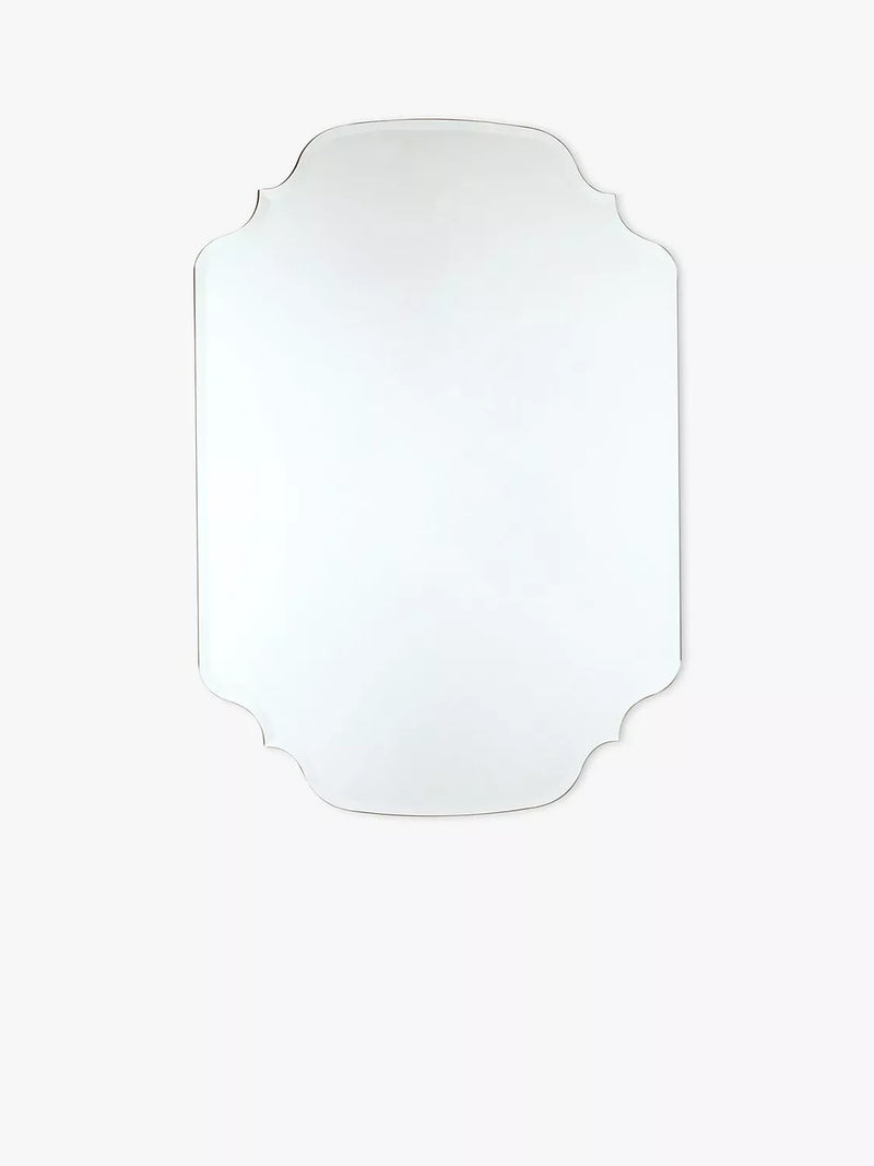 Laura Ashley Rochelle bevelled glass wall mirror 72x100cm (British brand)