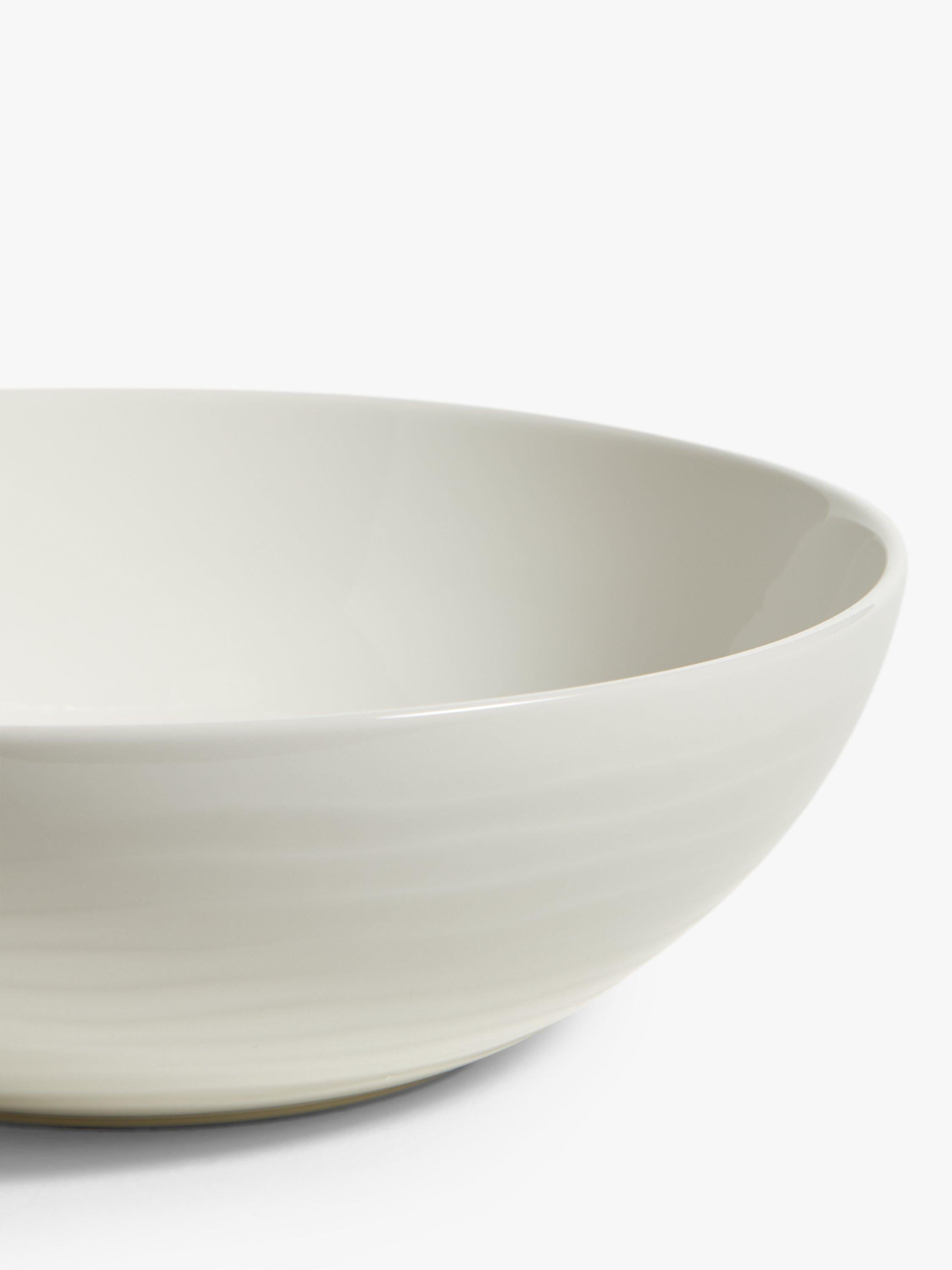 John Lewis white fine china serving bowl 26.4cm, UK version
