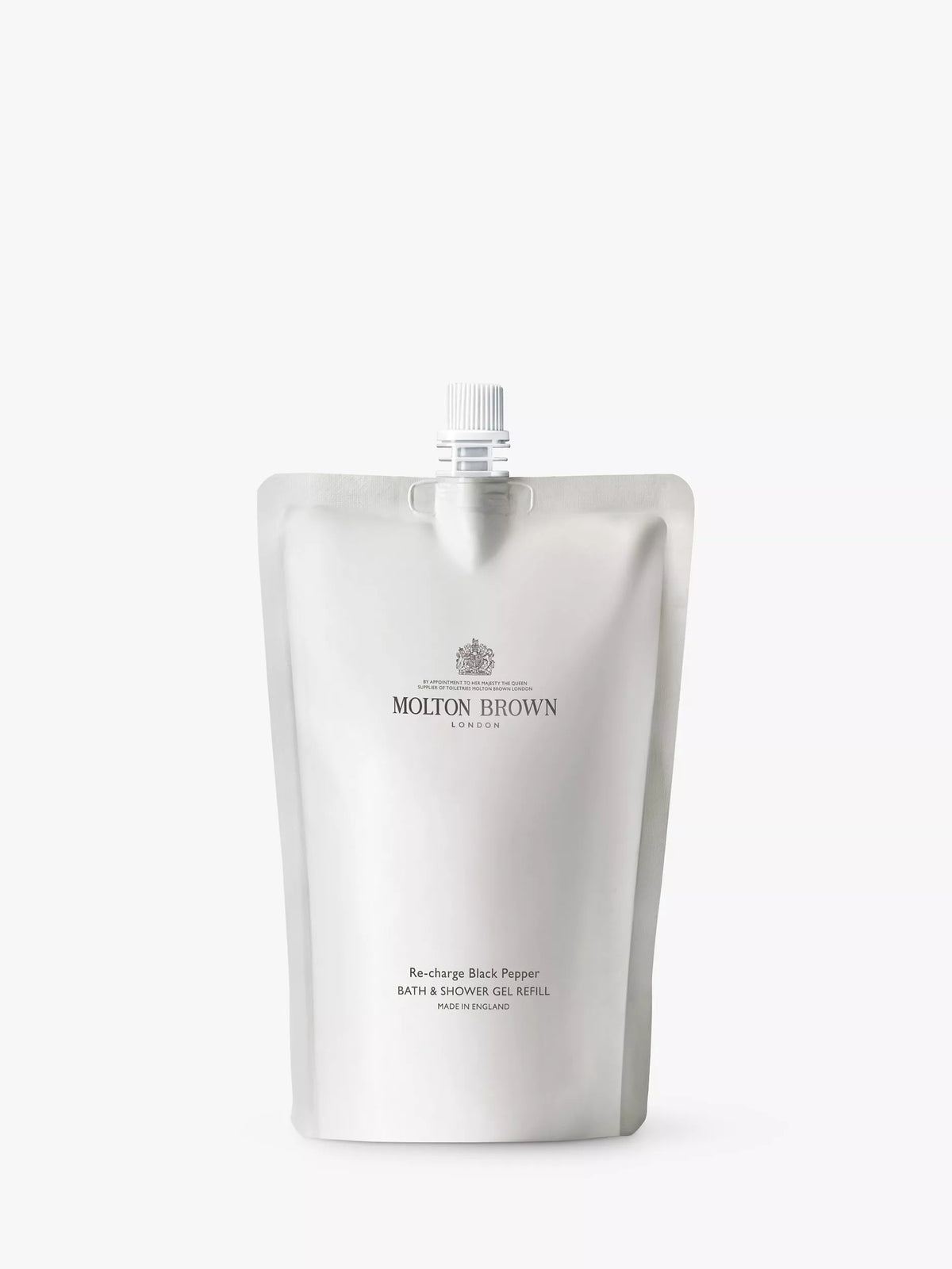 Molton Brown Re-charge Black Pepper Bath & Shower Gel Refill 400ml, imported from the UK