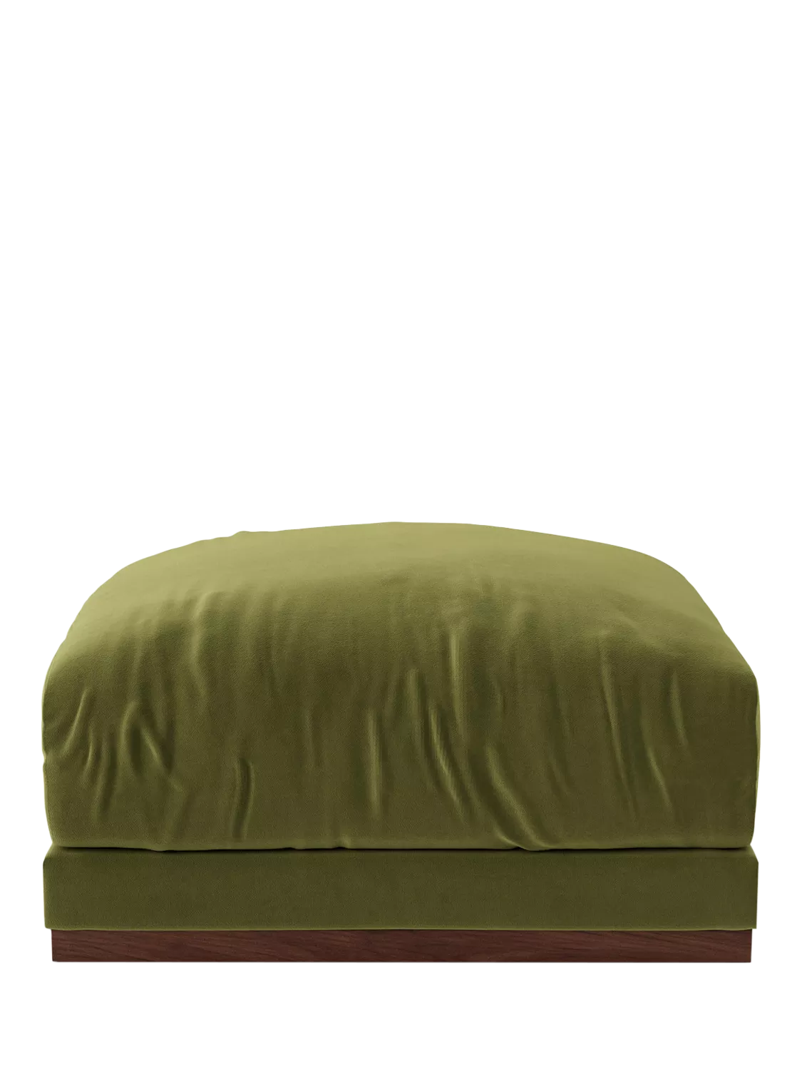Swoon Denver footstool fern velvet (British brand)