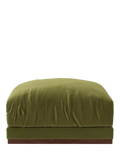 Swoon Denver footstool fern velvet (British brand)