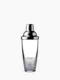 Crystal Cut Glass Cocktail Shaker with Measuring Lid, 750ml