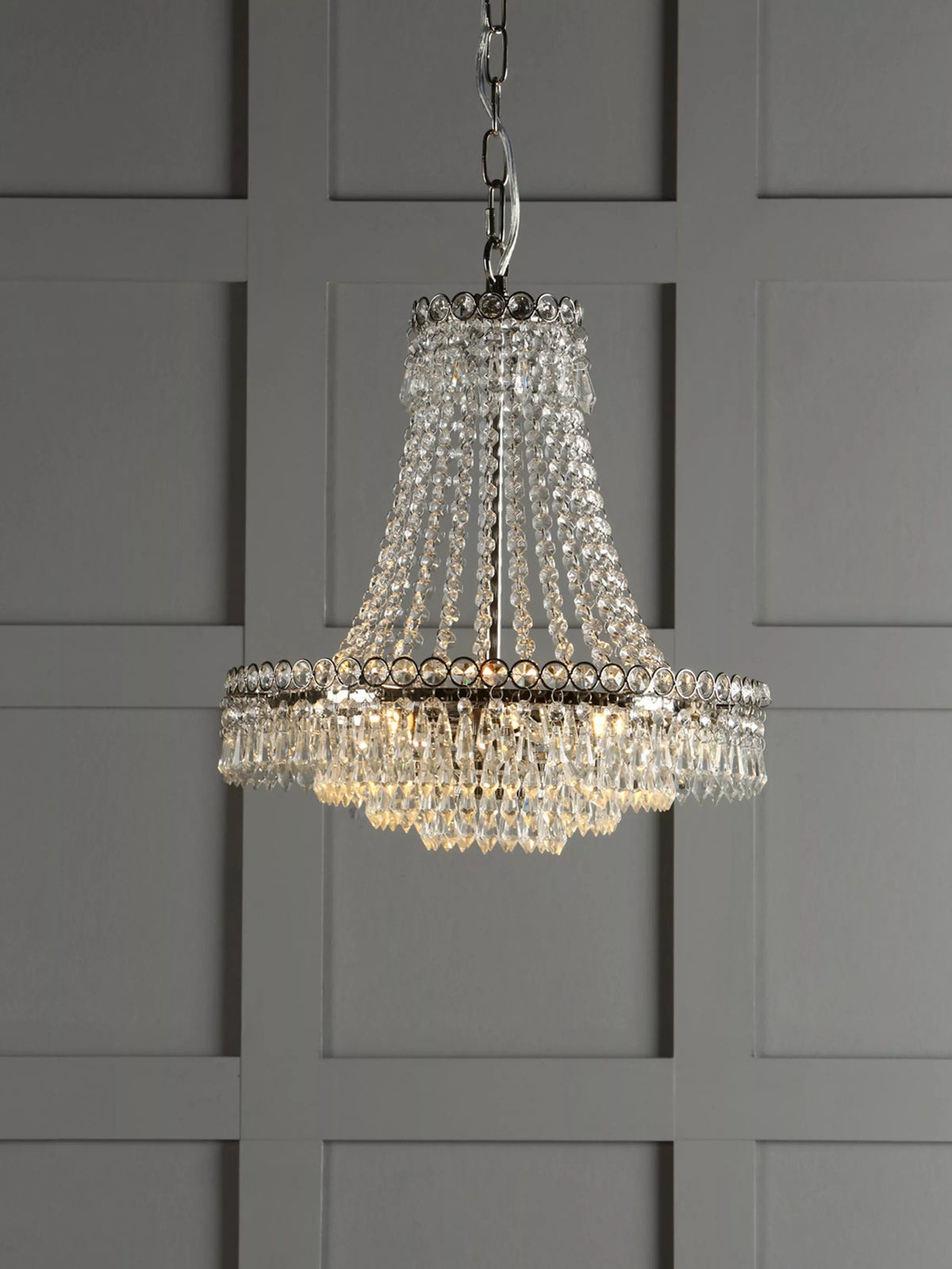 Laura Ashley Enid Grand crystal chandelier - British product