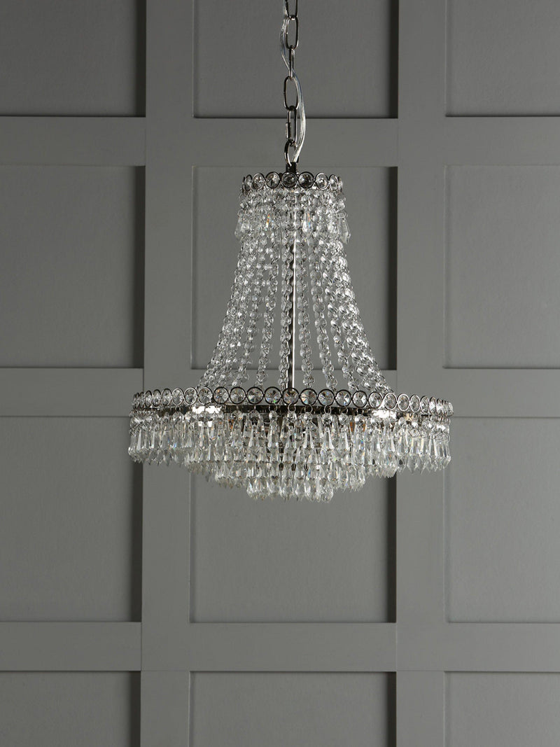 Laura Ashley Enid Grand crystal chandelier - British product