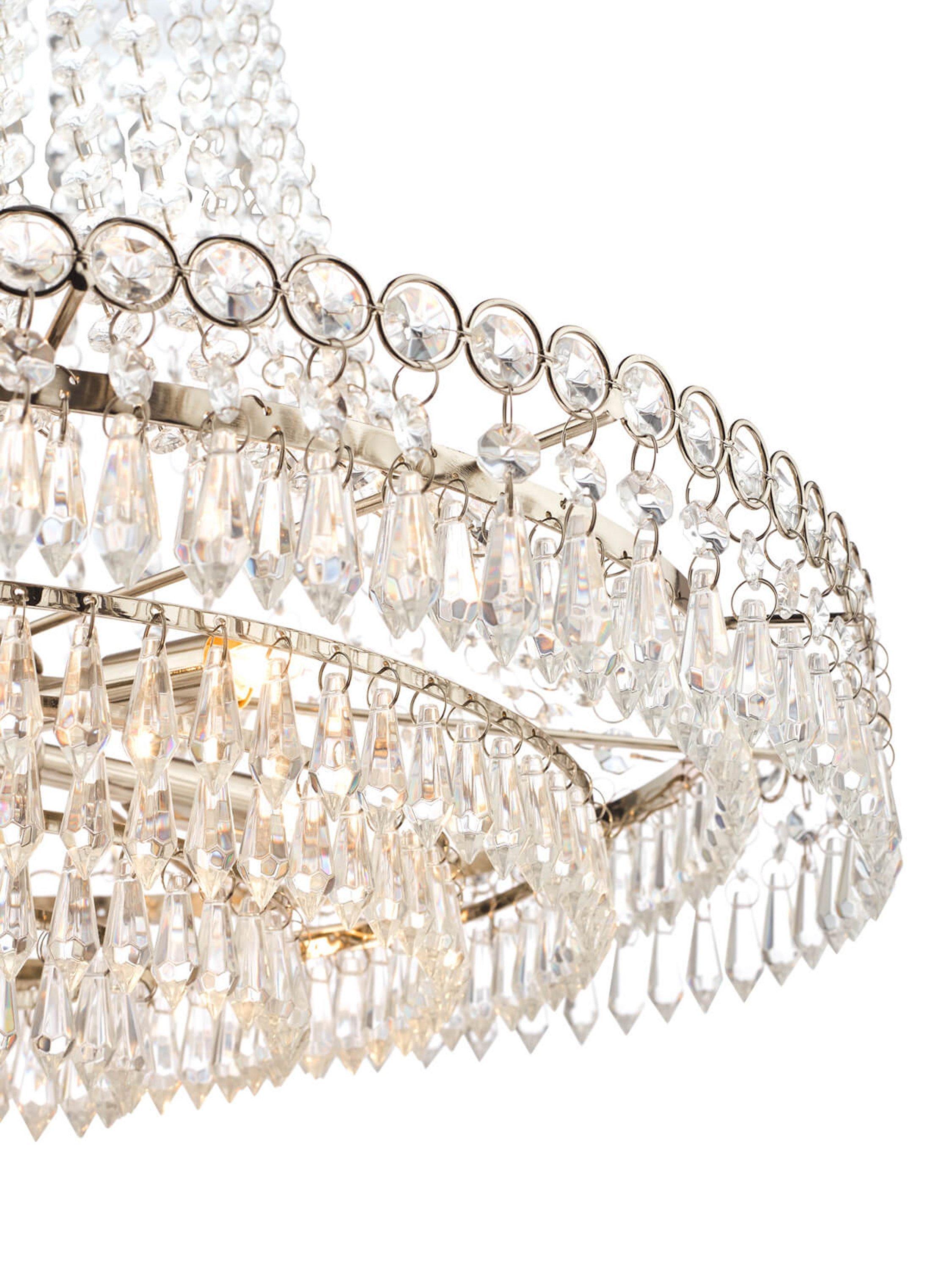 Laura Ashley Enid Grand crystal chandelier - British product