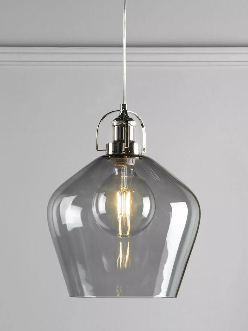 Laura Ashley Rye Glass Pendant Ceiling Light
