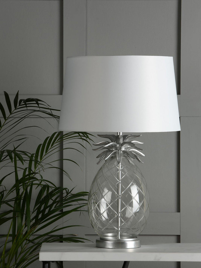 Laura Ashley pineapple glass large table lamp - British product