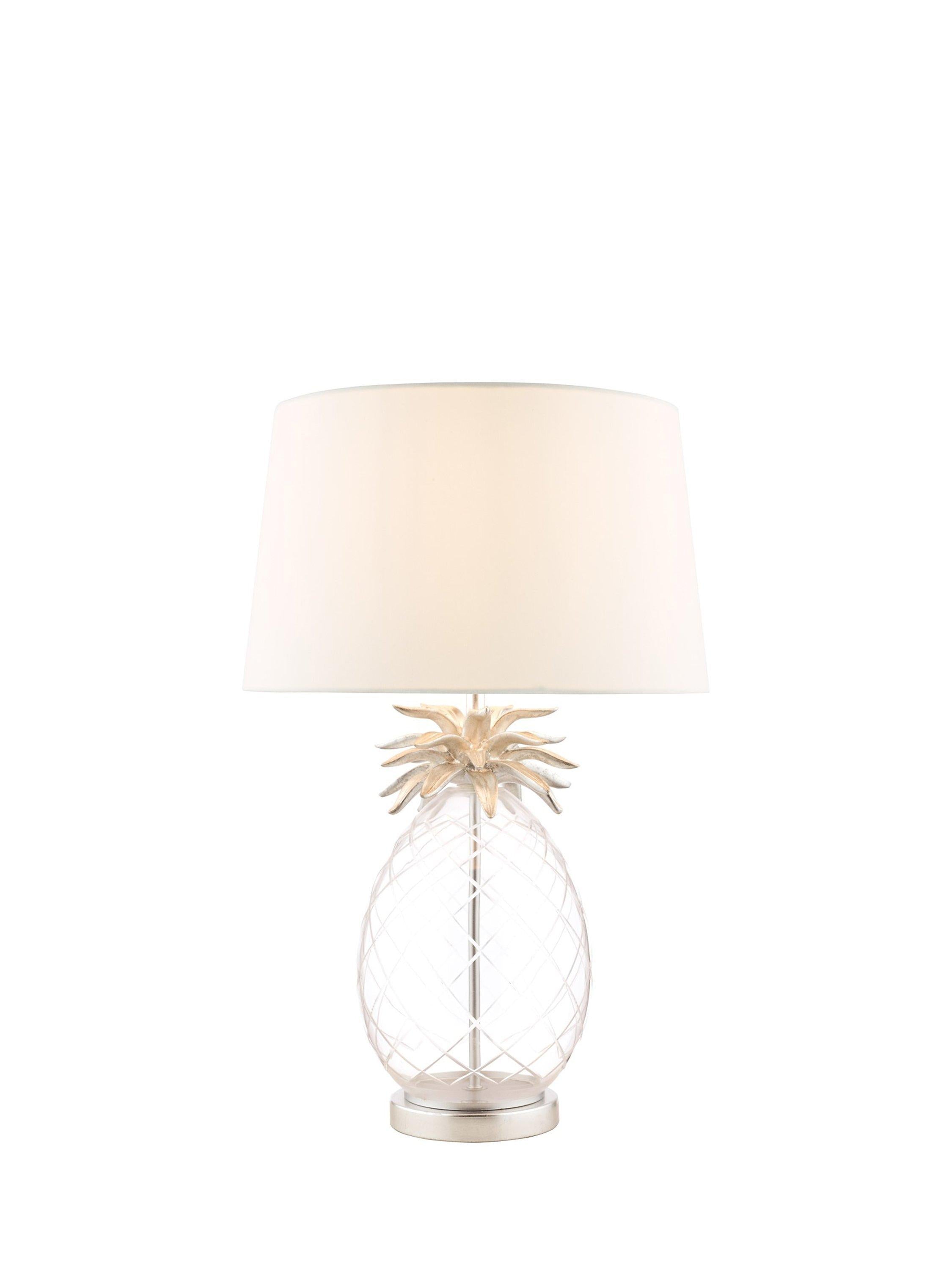 Laura Ashley pineapple glass large table lamp - British product