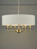 Laura Ashley Sorrento 6 Arm Ceiling Light Polished